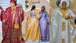 BOUBOU NZIZA ZIGEZWEHO 2024, modele grand boubou tendencies. bazin Africain robe💖👗✨️