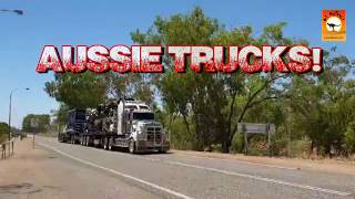 Australian road trains and trucks - Aussie outback truckers