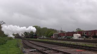 GWR Hall Class No.6990 'Witherslack Hall' southbound freight at Swithland [GCR 2017]