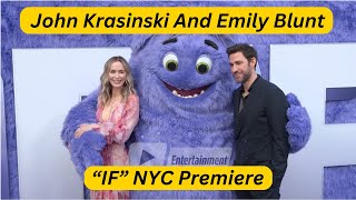 Emily Blunt and John Krasinski Attends Paramount's IF New York Premiere