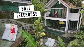 Luxury Bali Treehouse Tour ┃ Best Airbnb in Bali 🌴