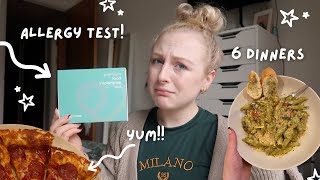 A WEEK OF DINNERS & FOOD ALLERGY & INTOLERANCE TEST + RESULTS | EMILY ROSE