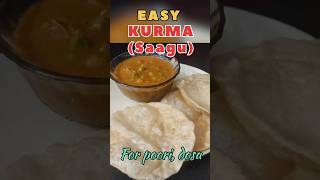 Diet Kurma(Saagu)|For Dosa,Poori, Chapati#ytshorts#viral#explore#shortsfeed#shorts#breakfast#easy#yt