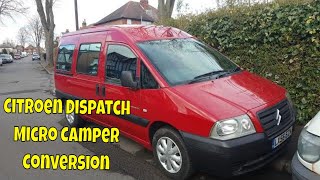 95: Micro Camper Conversion pt5 Citroen Dispatch