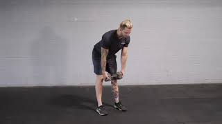 Exercise Demo: Straight Leg RDL - Dumbbell