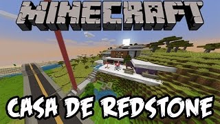 Minecraft - Casa com 35 SISTEMAS DE REDSTONE!