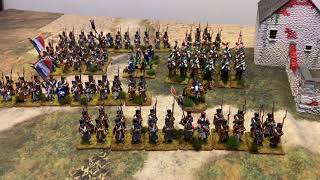 Warlord games French Napoleonic starter army / La haye Sainte farm hobby up date