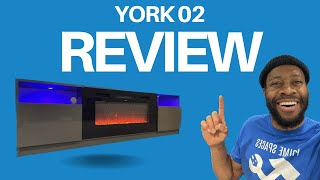 Meble Furniture York 02 Fireplace TV Stand Review | Modern New Design TV Stand with Fireplace Review