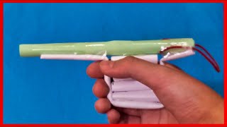 How to make a paper gun that shoots arrow