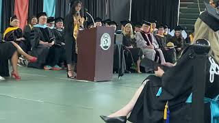 Honor Graduate Speaker Zamira Amaro