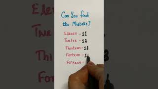 #33 🤔 Can you find the Mistake ? #shorts #homenlearnmath