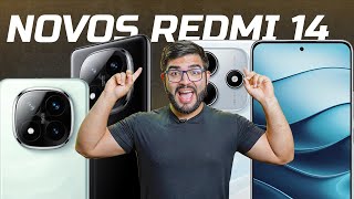 OFICIAL! Novo Redmi Note 14 está INCRÍVEL, com BATERIA GIGANTE, Câmera zoom e mais! (Resumo)