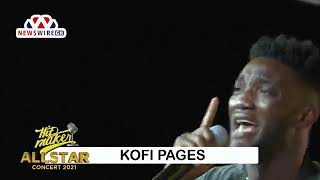 Kofi pages thrills fans at #MTNallstarconcert