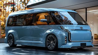 2025 Toyota Hiace Electric - Is This The Future Of Commercial MiniVans?