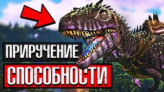 СПОСОБНОСТИ И ПРИРУЧЕНИЕ КАРХАРОДОНТОЗАВРА | Обзор Нового ДИНО в АРК | Carcharodontosaurus ARK