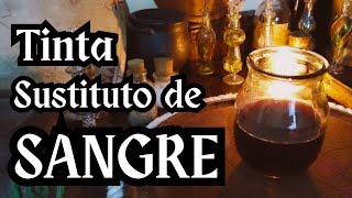 Tinta SUSTITUTO de la SANGRE en la MAGIA