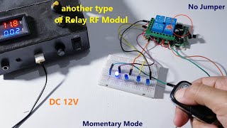 trying another type of RF Relay Module 4 Channel 12V DC