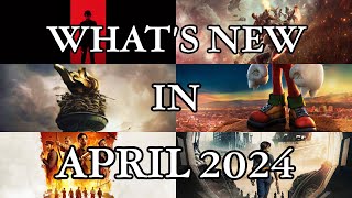 What's Next: Movies & Shows Coming April 2024...