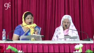 Message by Sis. Annie Poonen || Telugu || Spiritual Friends of Jesus