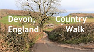 Country Walk In Early Spring - Walking In English Countryside - Virtual Hike For Treadmill