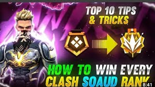 Clash squad Grandmaster Rank Pushing Highlights With ajjubhia, Amitbhia & Munna😱...Tip and Trick