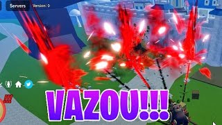 VAZOU!! ATAQUE DA FRUTA DO MAMUTE DO BLOX FRUITS