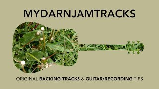 Funky Acoustic Backing Track in Gm