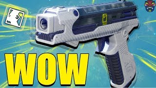 When a sidearm is actually a Hand cannon. BUFFED UP!