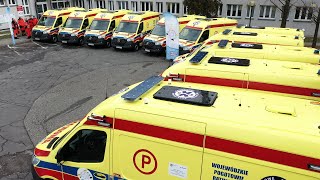 11 ambulansów dla Województwa Śląskiego