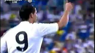 Primer Gol de Cristiano Ronaldo con el Real Madrid - relato de luis omar tapia