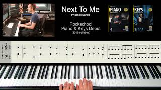 Next To Me - Rockschool Piano & Keys Debut (2019 Syllabus)