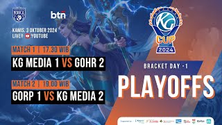 KG Cup 2024  - Playoff Bracket Mobile Legends | Week II - Day 1