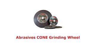 Globe - Abrasives CONE Grinding Wheel