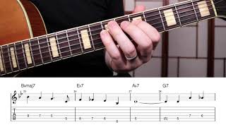 There Is No Greater Love - Learn The Melody - Jazz Guitar Lesson