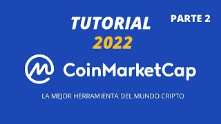 TUTORIAL COINMARKETCAP [PARTE 2]