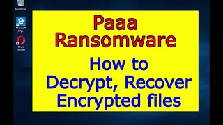 Paaa virus (ransomware). How to decrypt .Paaa files. Paaa File Recovery Guide.