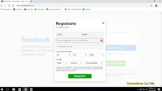 Como Crear Una Cuenta Personal De Facebook