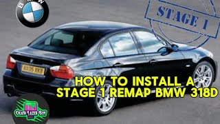 How to install a stage 1 remap on a BMW 318d M Sport Business Edition