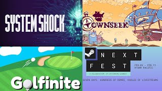 Steam Next Fest February 2023 | System Shock, Townseek, Golfinite Demo Hands-on