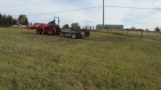 Spreading Donkey Horse Compost Poop @Donkeywhisperer