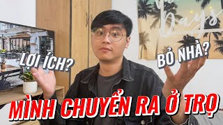 CUỐI CÙNG, MÌNH ĐÃ CHUYỂN RA Ở TRỌ 1 MÌNH | #25vlog 29.03