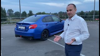 Subaru WRX на вариаторе. Красивая резиновая женщина.