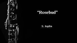 Rosebud (S.Joplin) - Clarinet Solo + Musical Accompaniment