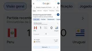 PERU 1 X 0 URUGUAI ELIMINATORIAS DA COPA DO MUNDO #2391