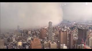 New York engolida por tempestade de poeira,inesperada,nesta quarta 18.