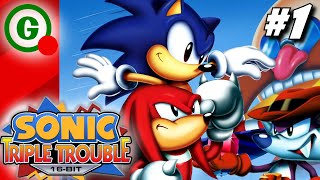 SONIC TRIPLE TROUBLE (16-BIT) — Double the Bits, Triple the Trouble