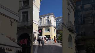 Athens, Greece. Shopping center crossroad, Monastiraki