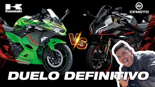 CF MOTO 450SR VS NINJA 400 / ¿CUÁL CORRE MÁS?