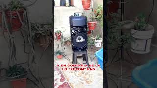 Un asado en el patio con la LG RN5😁👍🏻🔊‼️