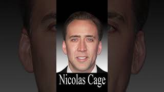 Nicolas Cage Evolution ❤️  #nicolascage